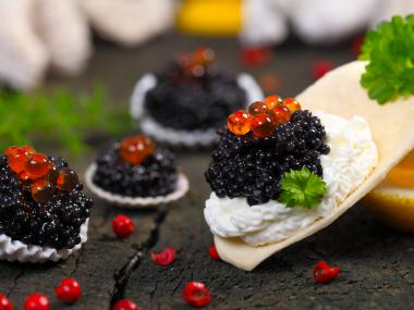 Les produits élaborés, les algues et le caviar